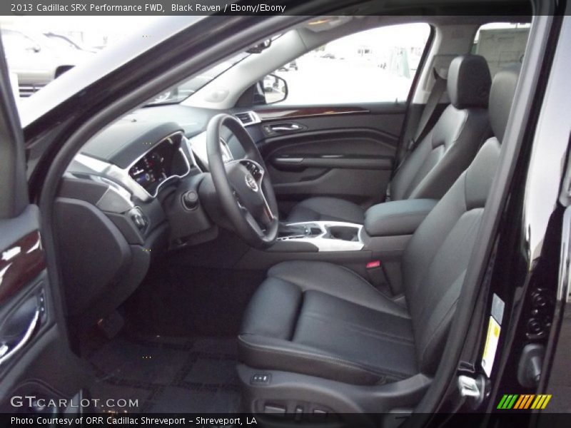 Front Seat of 2013 SRX Performance FWD