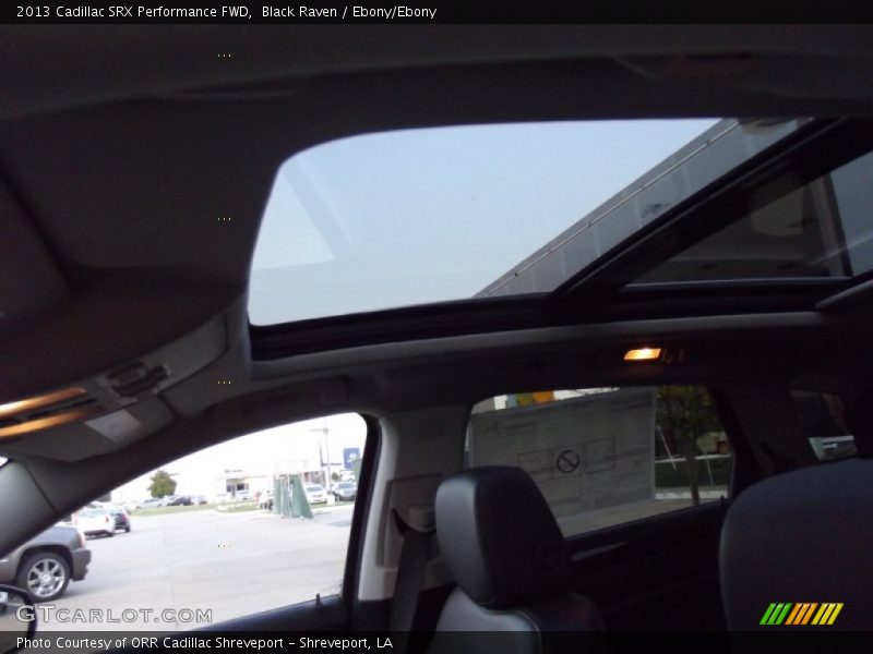 Sunroof of 2013 SRX Performance FWD