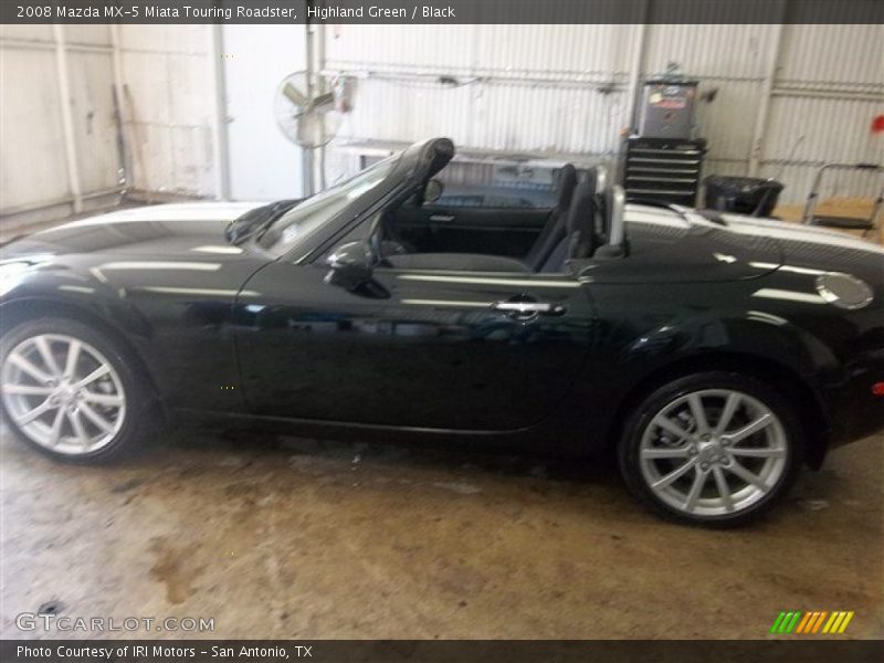 Highland Green / Black 2008 Mazda MX-5 Miata Touring Roadster