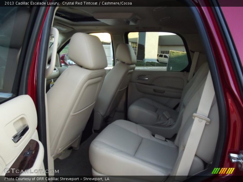 Crystal Red Tintcoat / Cashmere/Cocoa 2013 Cadillac Escalade Luxury