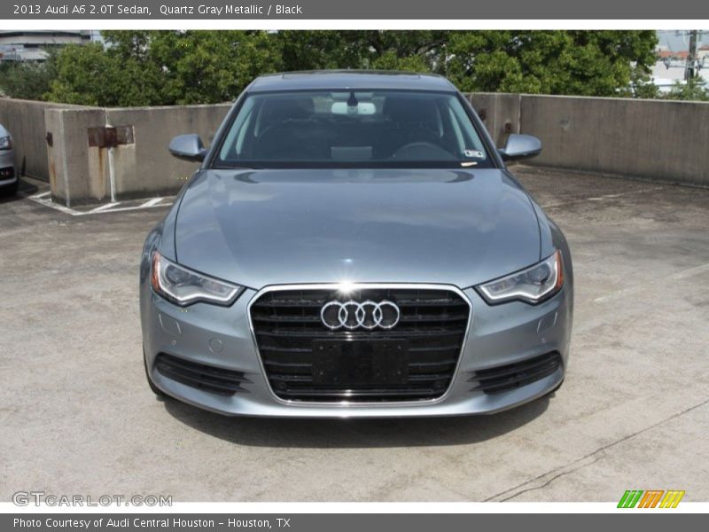 Quartz Gray Metallic / Black 2013 Audi A6 2.0T Sedan