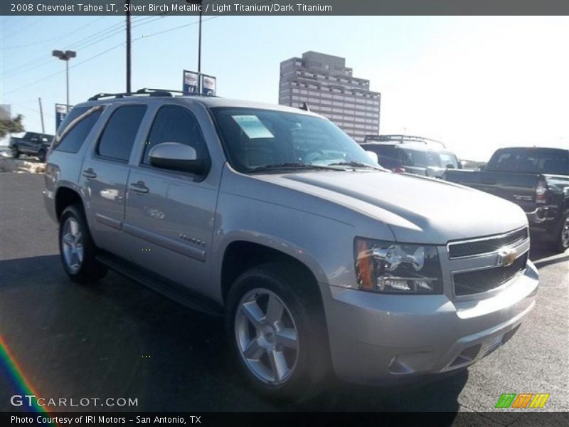 Silver Birch Metallic / Light Titanium/Dark Titanium 2008 Chevrolet Tahoe LT