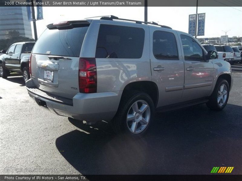 Silver Birch Metallic / Light Titanium/Dark Titanium 2008 Chevrolet Tahoe LT