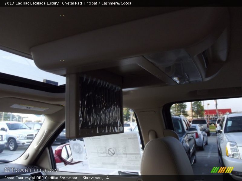 Crystal Red Tintcoat / Cashmere/Cocoa 2013 Cadillac Escalade Luxury