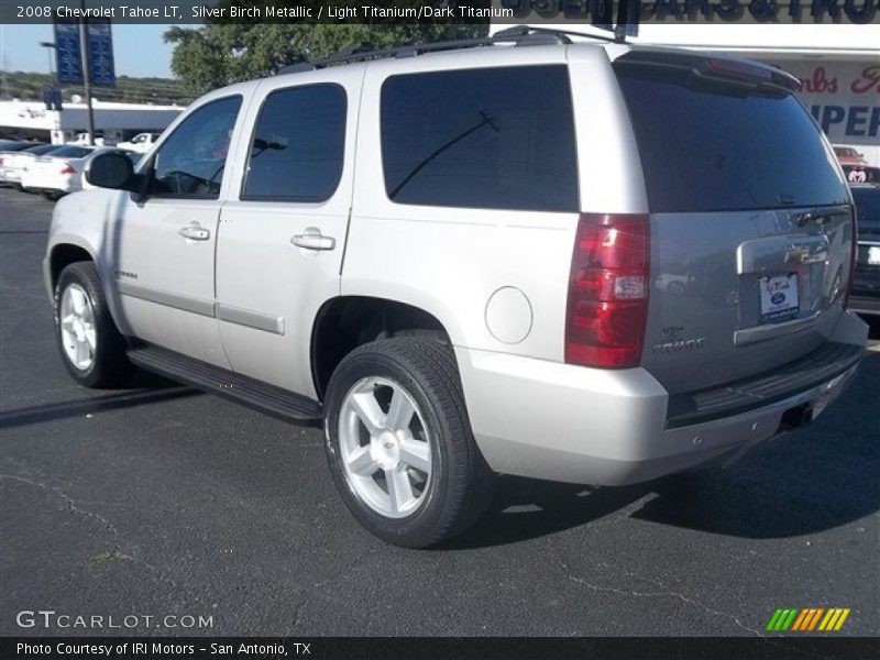 Silver Birch Metallic / Light Titanium/Dark Titanium 2008 Chevrolet Tahoe LT