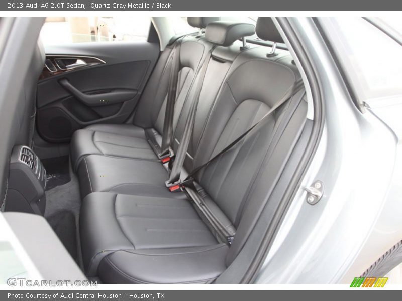 Quartz Gray Metallic / Black 2013 Audi A6 2.0T Sedan