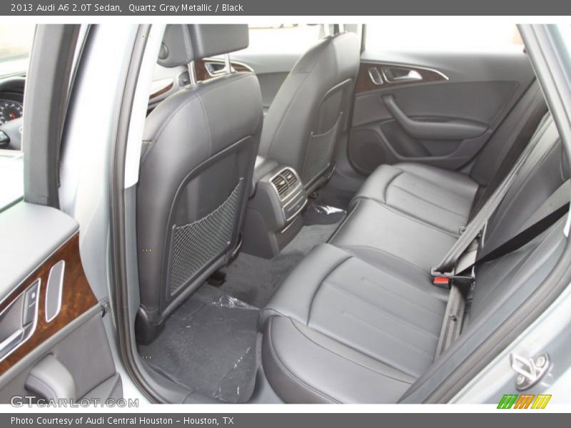 Quartz Gray Metallic / Black 2013 Audi A6 2.0T Sedan