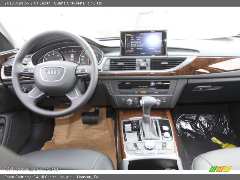 Quartz Gray Metallic / Black 2013 Audi A6 2.0T Sedan