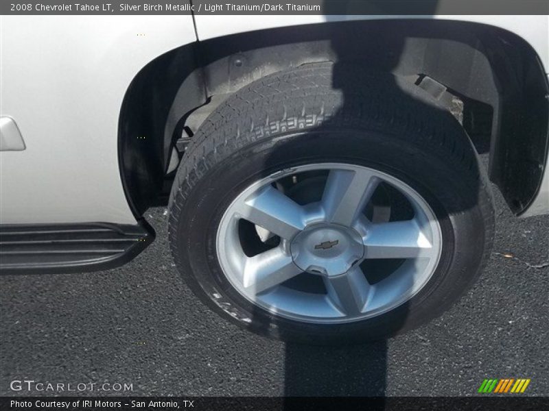 Silver Birch Metallic / Light Titanium/Dark Titanium 2008 Chevrolet Tahoe LT