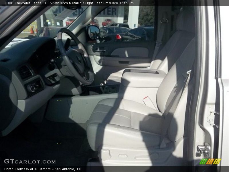 Silver Birch Metallic / Light Titanium/Dark Titanium 2008 Chevrolet Tahoe LT