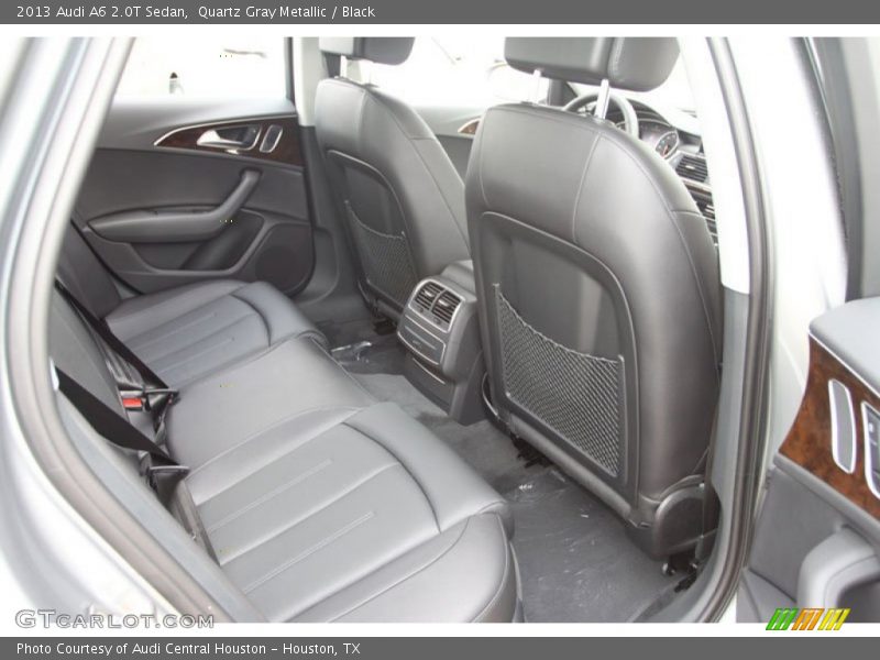 Quartz Gray Metallic / Black 2013 Audi A6 2.0T Sedan