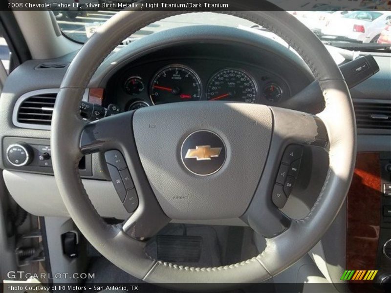 Silver Birch Metallic / Light Titanium/Dark Titanium 2008 Chevrolet Tahoe LT