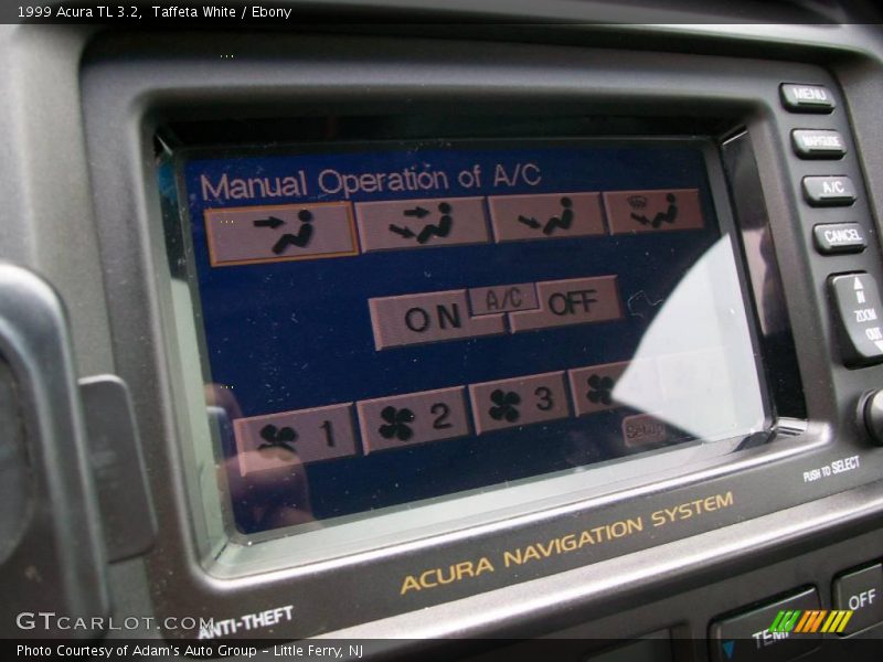 Taffeta White / Ebony 1999 Acura TL 3.2