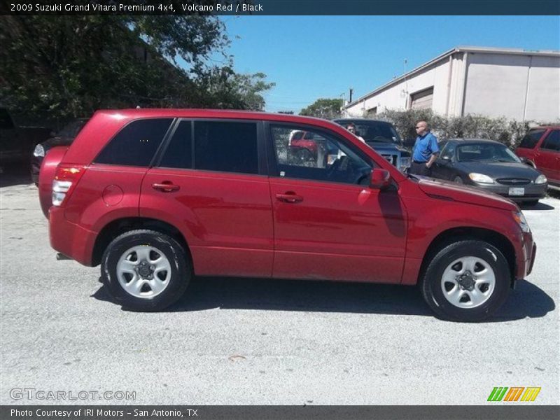 Volcano Red / Black 2009 Suzuki Grand Vitara Premium 4x4