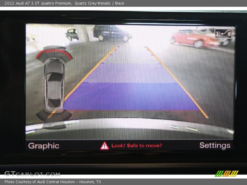 Quartz Grey Metallic / Black 2012 Audi A7 3.0T quattro Premium