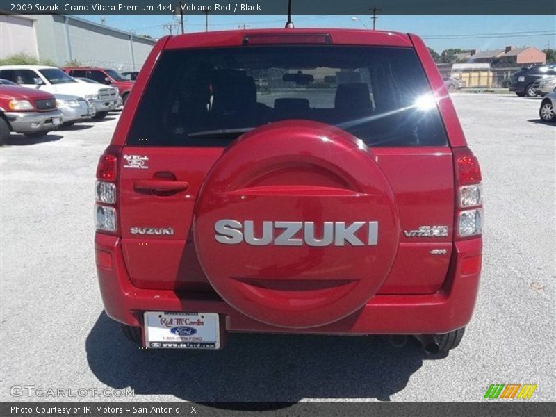 Volcano Red / Black 2009 Suzuki Grand Vitara Premium 4x4