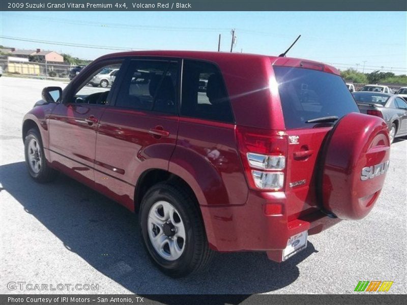 Volcano Red / Black 2009 Suzuki Grand Vitara Premium 4x4