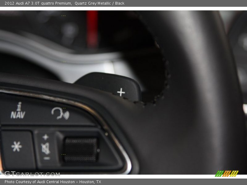 Quartz Grey Metallic / Black 2012 Audi A7 3.0T quattro Premium