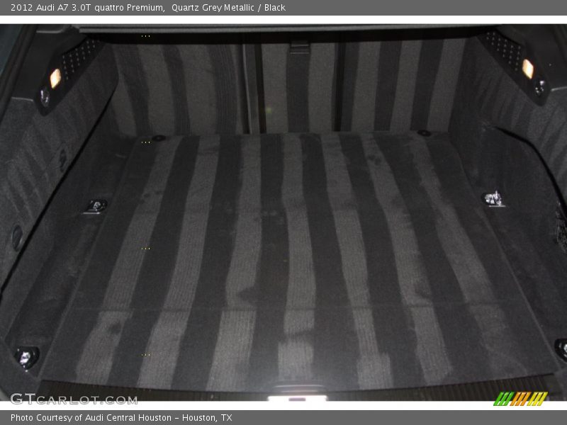 Quartz Grey Metallic / Black 2012 Audi A7 3.0T quattro Premium