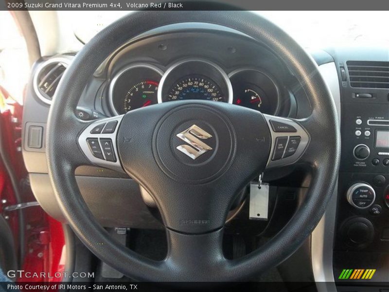 Volcano Red / Black 2009 Suzuki Grand Vitara Premium 4x4