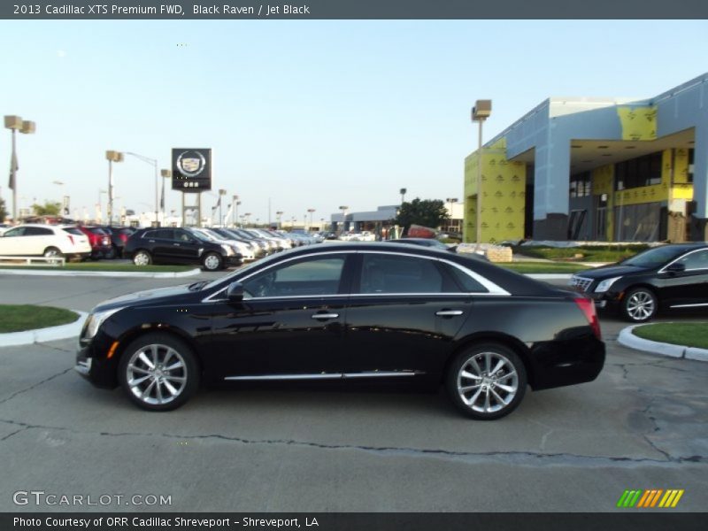 Black Raven / Jet Black 2013 Cadillac XTS Premium FWD