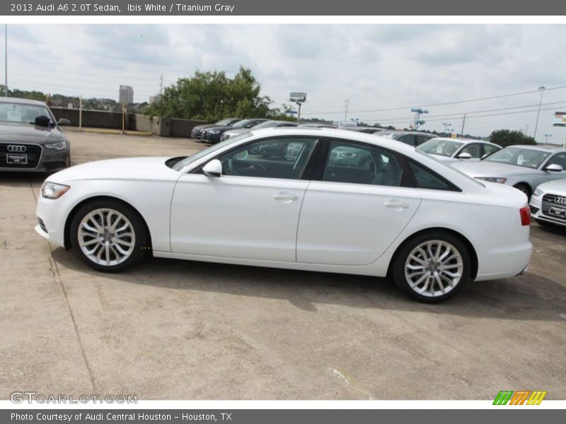 Ibis White / Titanium Gray 2013 Audi A6 2.0T Sedan