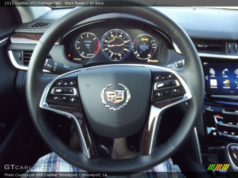 Black Raven / Jet Black 2013 Cadillac XTS Premium FWD