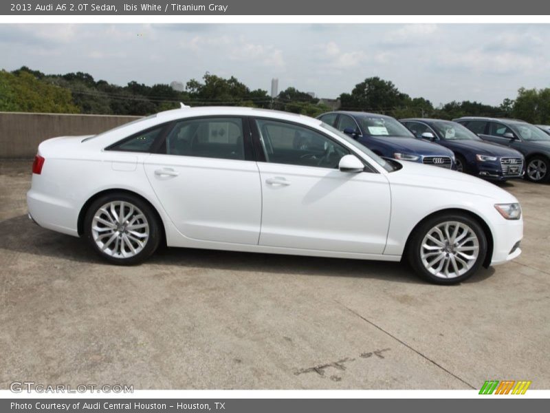 Ibis White / Titanium Gray 2013 Audi A6 2.0T Sedan