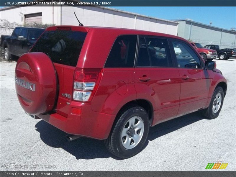 Volcano Red / Black 2009 Suzuki Grand Vitara Premium 4x4