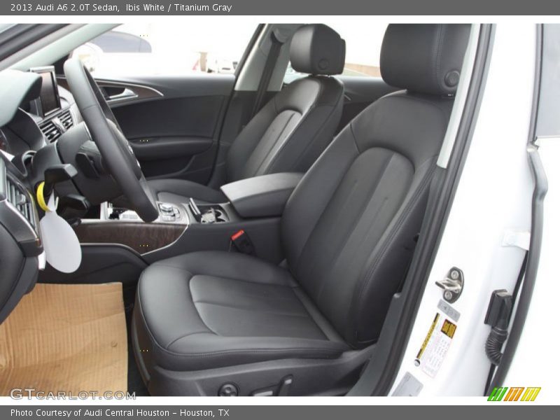 Ibis White / Titanium Gray 2013 Audi A6 2.0T Sedan