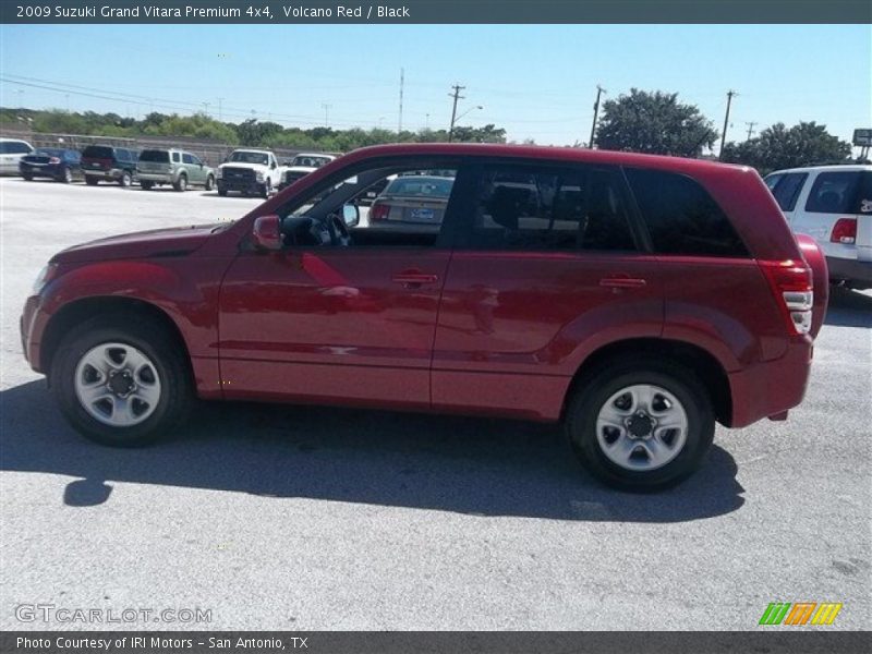 Volcano Red / Black 2009 Suzuki Grand Vitara Premium 4x4