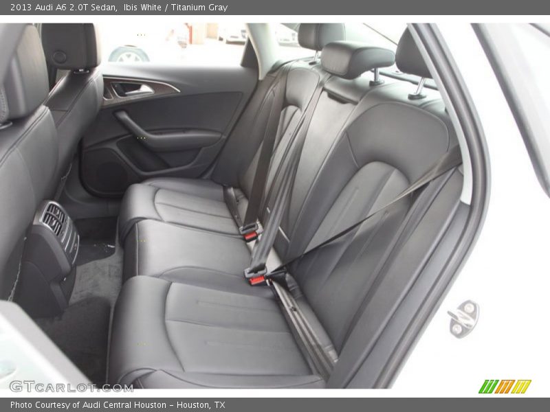 Ibis White / Titanium Gray 2013 Audi A6 2.0T Sedan