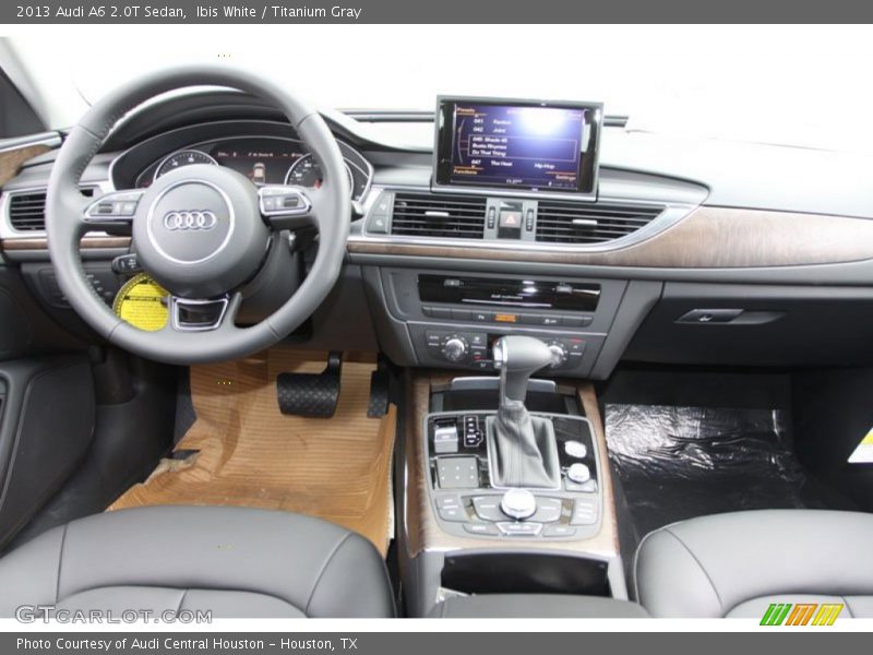 Ibis White / Titanium Gray 2013 Audi A6 2.0T Sedan