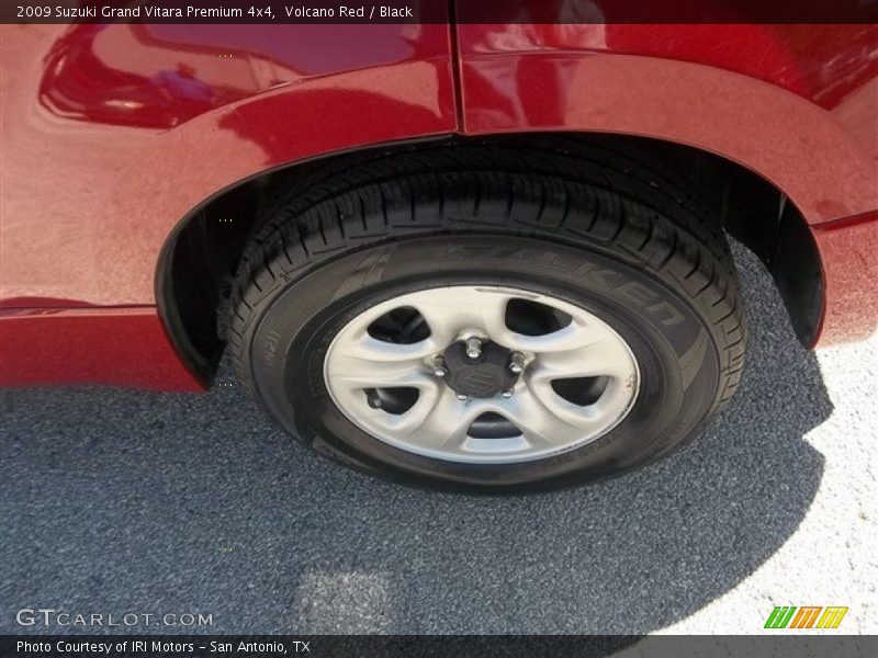 Volcano Red / Black 2009 Suzuki Grand Vitara Premium 4x4