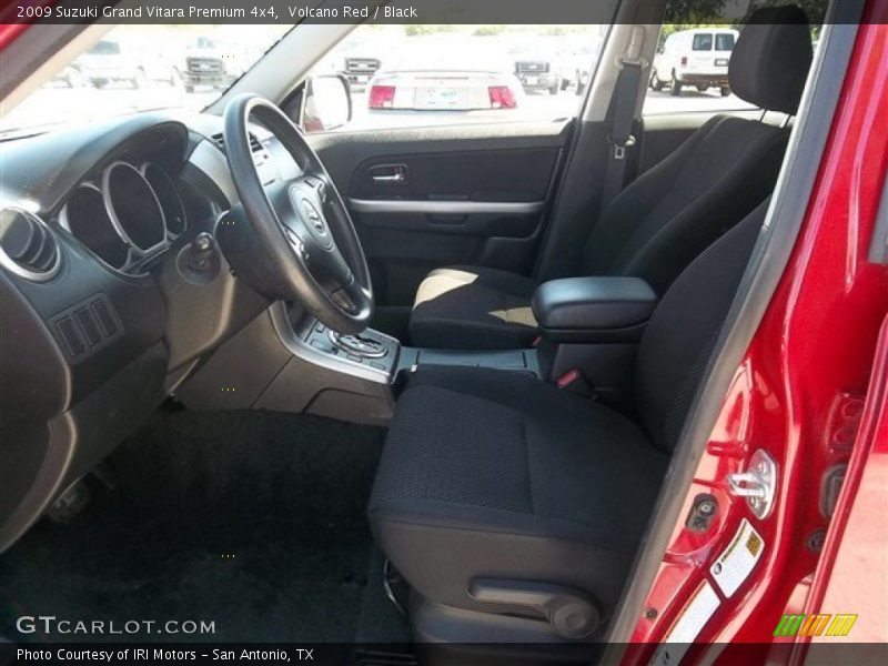 Volcano Red / Black 2009 Suzuki Grand Vitara Premium 4x4