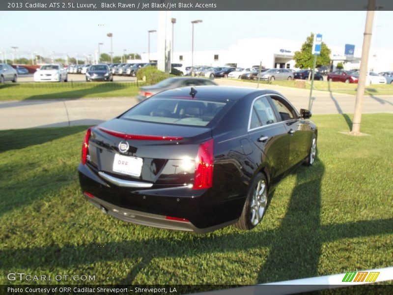 Black Raven / Jet Black/Jet Black Accents 2013 Cadillac ATS 2.5L Luxury