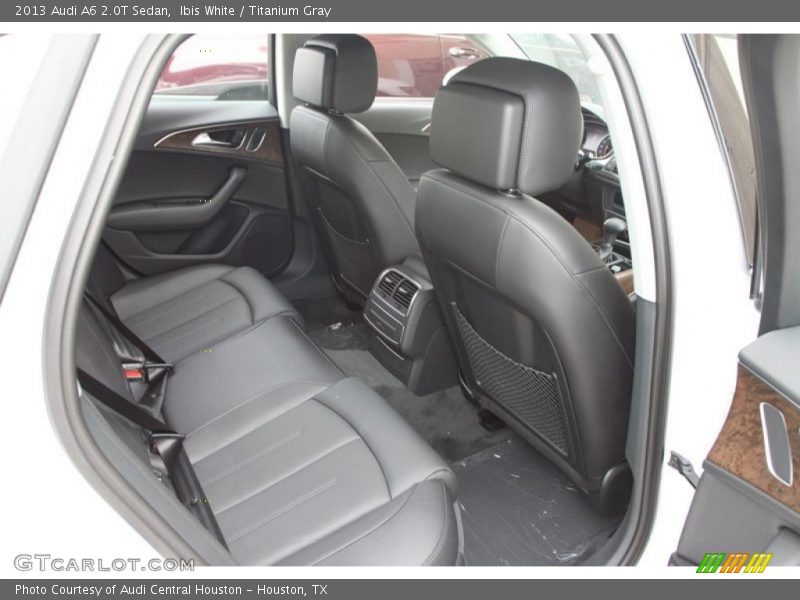 Ibis White / Titanium Gray 2013 Audi A6 2.0T Sedan