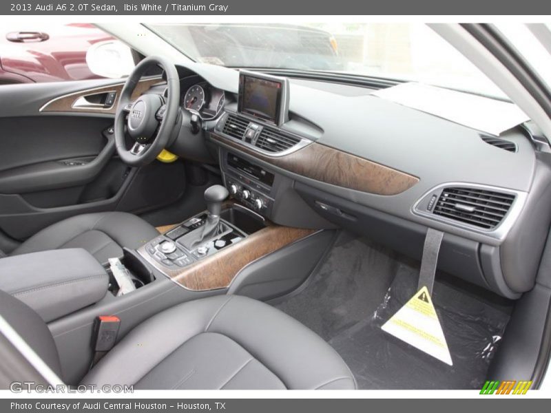 Ibis White / Titanium Gray 2013 Audi A6 2.0T Sedan