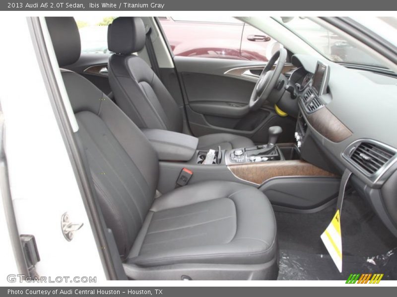 Ibis White / Titanium Gray 2013 Audi A6 2.0T Sedan