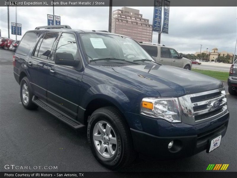 Dark Blue Pearl Metallic / Stone 2011 Ford Expedition XL