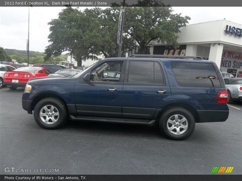 Dark Blue Pearl Metallic / Stone 2011 Ford Expedition XL
