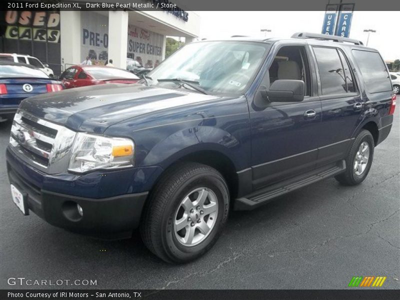 Dark Blue Pearl Metallic / Stone 2011 Ford Expedition XL