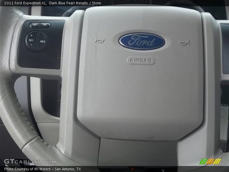 Dark Blue Pearl Metallic / Stone 2011 Ford Expedition XL