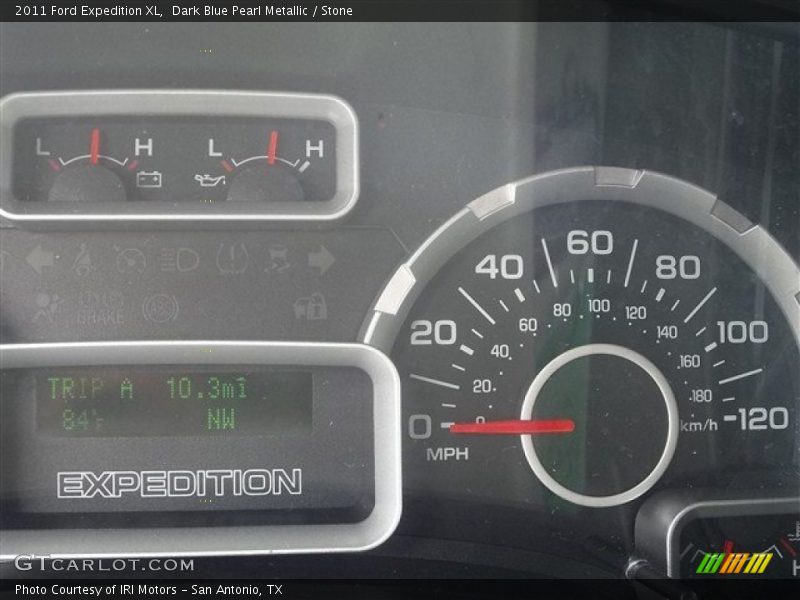 Dark Blue Pearl Metallic / Stone 2011 Ford Expedition XL