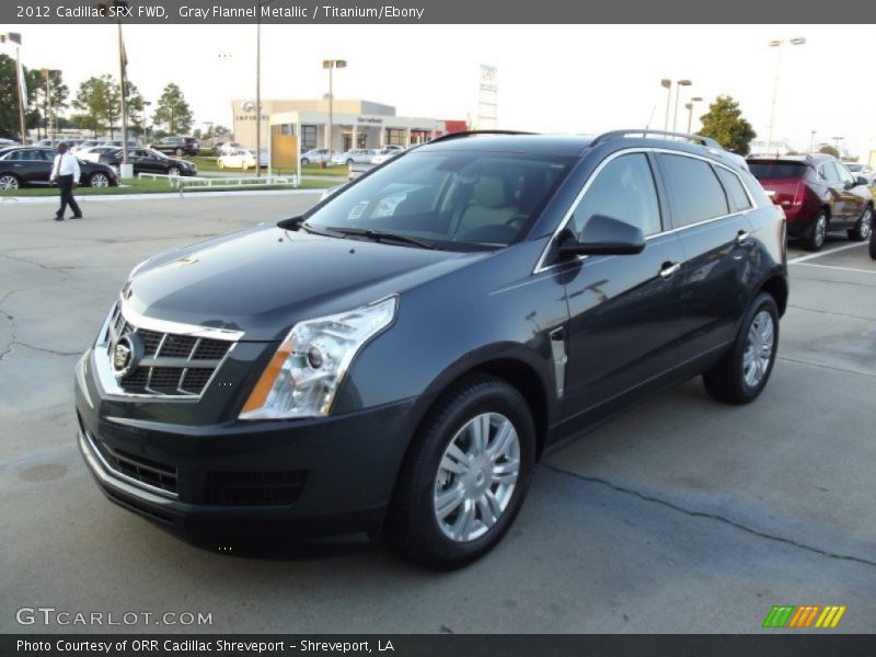 Gray Flannel Metallic / Titanium/Ebony 2012 Cadillac SRX FWD