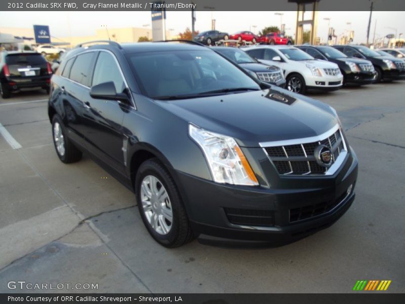 Gray Flannel Metallic / Titanium/Ebony 2012 Cadillac SRX FWD