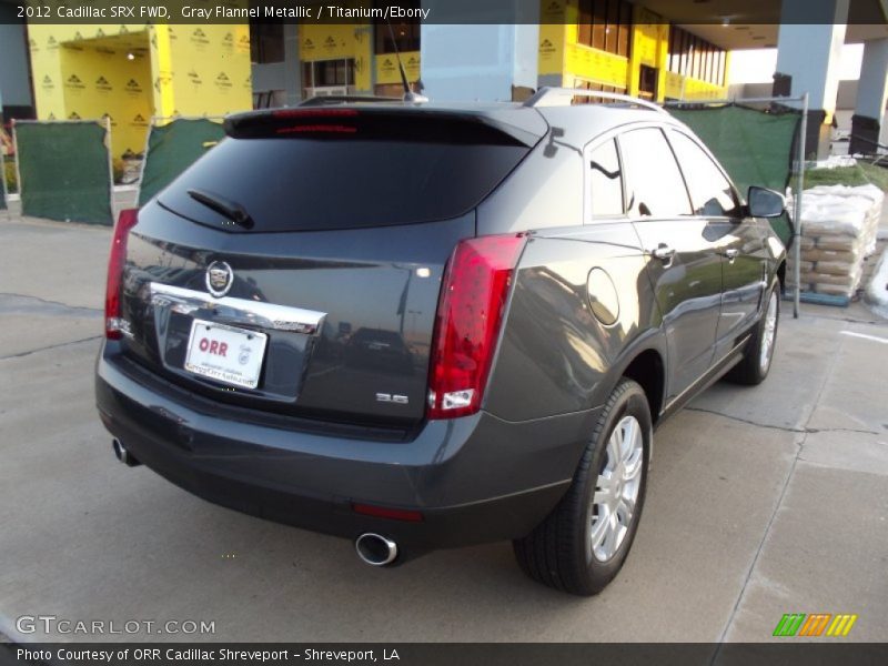 Gray Flannel Metallic / Titanium/Ebony 2012 Cadillac SRX FWD