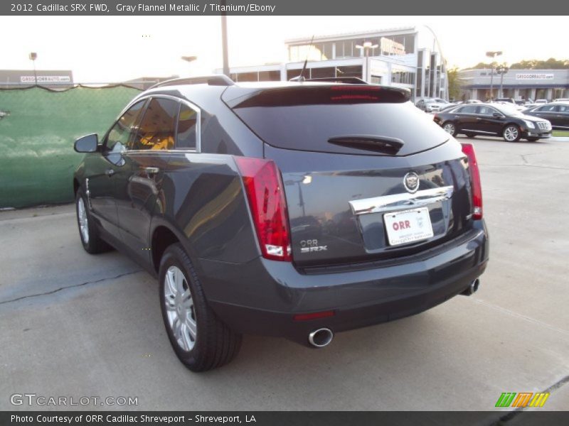 Gray Flannel Metallic / Titanium/Ebony 2012 Cadillac SRX FWD