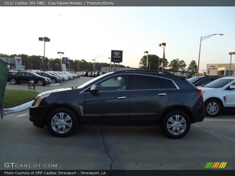 Gray Flannel Metallic / Titanium/Ebony 2012 Cadillac SRX FWD