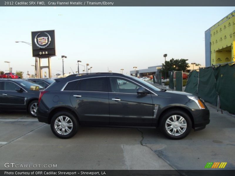 Gray Flannel Metallic / Titanium/Ebony 2012 Cadillac SRX FWD